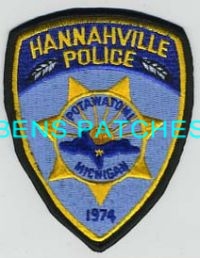 MICHIGAN,HANNAHVILLE POLICE 1